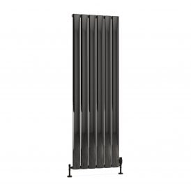 Eastbrook Malmesbury 1800mm x 565mm Aluminium Radiator Black Effect   89.1779
