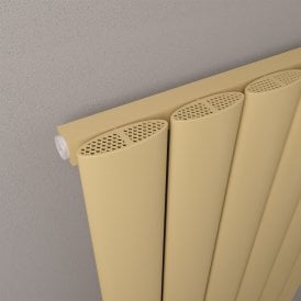 Eastbrook Malmesbury 1800mm x 565mm Aluminium Radiator Brass Effect   89.1771