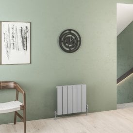 Eastbrook Malmesbury 500mm x 565mm Aluminium Radiator Matt Grey   89.0437