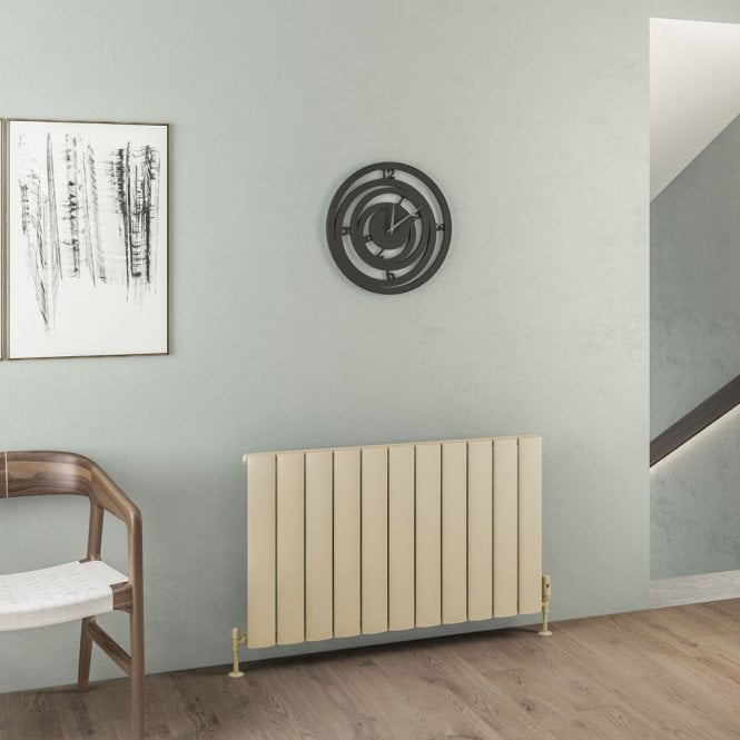 Eastbrook  Malmesbury 600mm x 1040mm Aluminium Radiator Matt Cappuccino   89.0485
