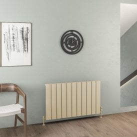 Eastbrook Malmesbury 600mm x 1040mm Aluminium Radiator Matt Cappuccino   89.0485