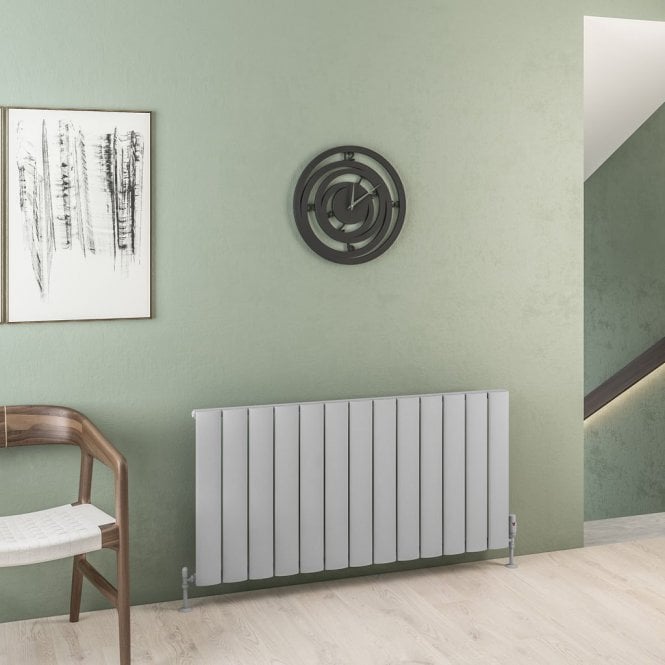 Eastbrook  Malmesbury 600mm x 1230mm Aluminium Radiator Matt Grey   89.0428