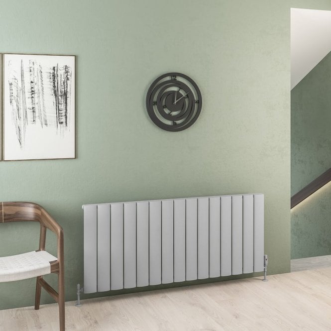 Eastbrook  Malmesbury 600mm x 1420mm Aluminium Radiator Matt Grey   89.0951