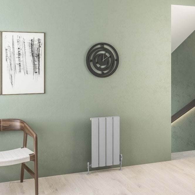 Eastbrook  Malmesbury 600mm x 375mm Aluminium Radiator Matt Grey   89.0274
