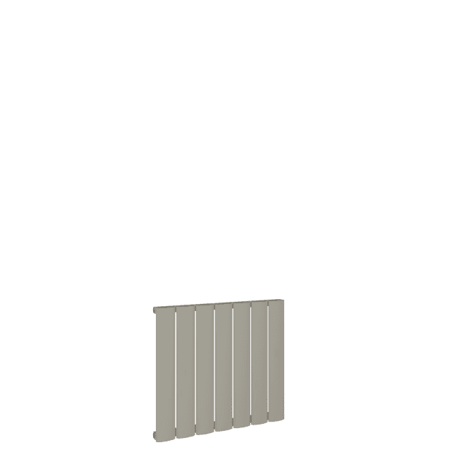 Eastbrook  Malmesbury 600mm x 470mm Aluminium Radiator Matt Cappuccino   89.0482