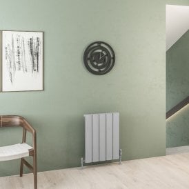 Eastbrook Malmesbury 600mm x 470mm Aluminium Radiator Matt Grey   89.0275