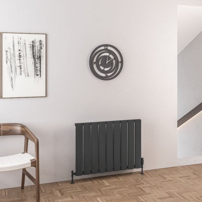 Eastbrook  Malmesbury 600mm x 850mm Aluminium Radiator Matt Anthracite   89.0429