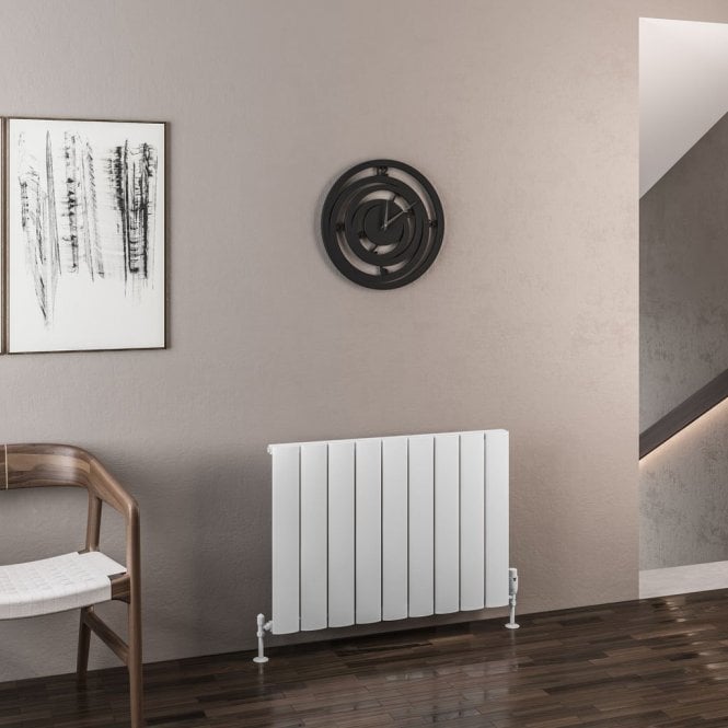 Eastbrook  Malmesbury 600mm x 850mm Aluminium Radiator Matt White   89.0423