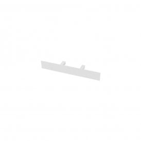 Eastbrook Malmesbury Flat Style Towel Hanger 280mm Matt White   89.0306