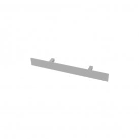 Eastbrook Malmesbury Flat Style Towel Hanger 375mm Matt Grey   89.0315