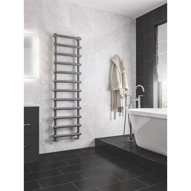 Eastbrook  Marlow 1750mm x 500mm Towel Rail Matt Grey   89.0516