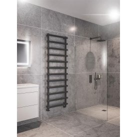 Eastbrook Marlow 1750mm x 600mm Towel Rail Matt Anthracite   89.0511