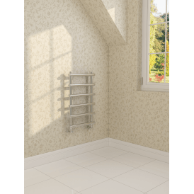 Eastbrook Marlow 850mm x 500mm Towel Rail Chrome   89.0524