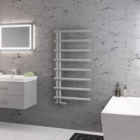 Eastbrook Marlow E-Style 1150mm x 600mm Towel Rail Matt Grey   89.0822