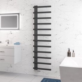 Eastbrook Marlow E-Style 1750mm x 500mm Towel Rail Matt Anthracite   89.0817