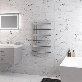 Eastbrook Marlow E-Style 850mm x 500mm Towel Rail Chrome   89.0831