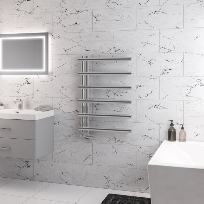 Eastbrook  Marlow E-Style 850mm x 600mm Towel Rail Chrome   89.0832