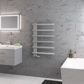 Eastbrook Marlow E-Style 850mm x 600mm Towel Rail Matt Grey   89.0820