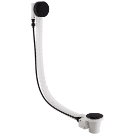 Eastbrook Matt Anthracite Bath Pop Up Waste & Overflow   98.1006