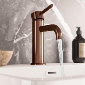 Eastbrook Meriden Basin Mono Inc Waste Brushed Bronze 98.4029
