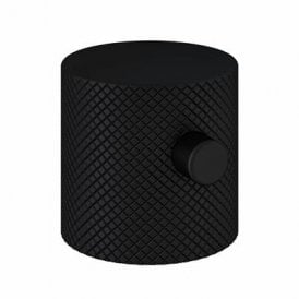 Eastbrook Meriden Brass Full Knurling For Shower Set For Telescopic Shower Matt Black   98.2088
