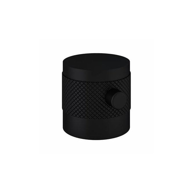 Eastbrook  Meriden Brass Half Knurling For Shower Set For Telescopic Shower Matt Black   98.2092
