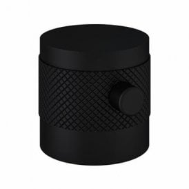 Eastbrook Meriden Brass Half Knurling For Shower Set For Telescopic Shower Matt Black   98.2092