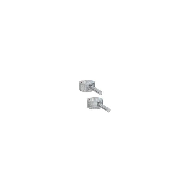 Eastbrook  Meriden Full Knurling Brass Single Handle With Round Lever For Freestanding Bath Tap Chrome   98.2061
