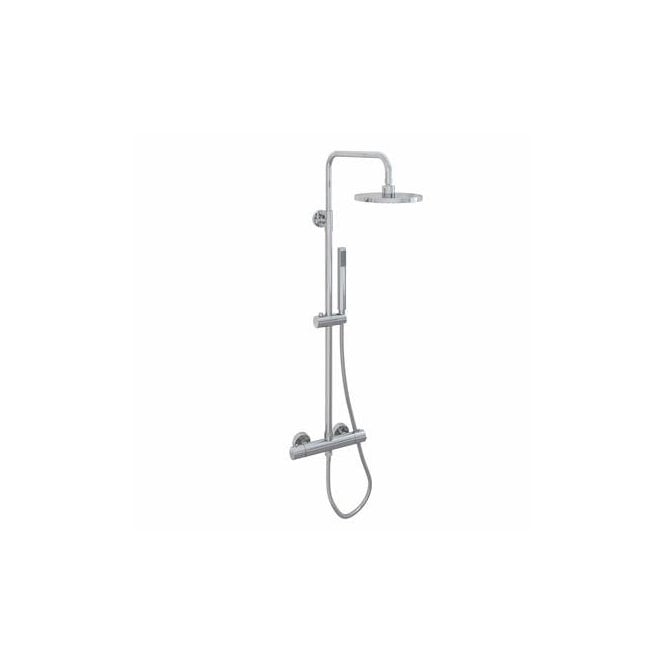 Eastbrook  Meriden Round Telescopic Shower Set With Bar Valve Chrome   98.2084