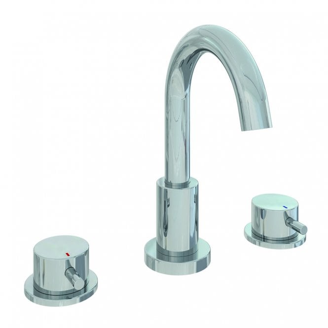 Eastbrook  Meriden Three Hole Basin Mixer Chrome   98.2034