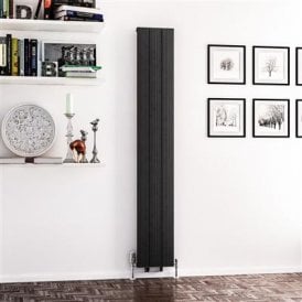 Eastbrook Mersey 1800mm x 280mm Aluminium Radiator Matt Anthracite   41.0454