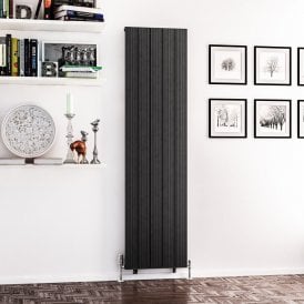 Eastbrook Mersey 1800mm x 470mm Aluminium Radiator Matt Anthracite   41.0456