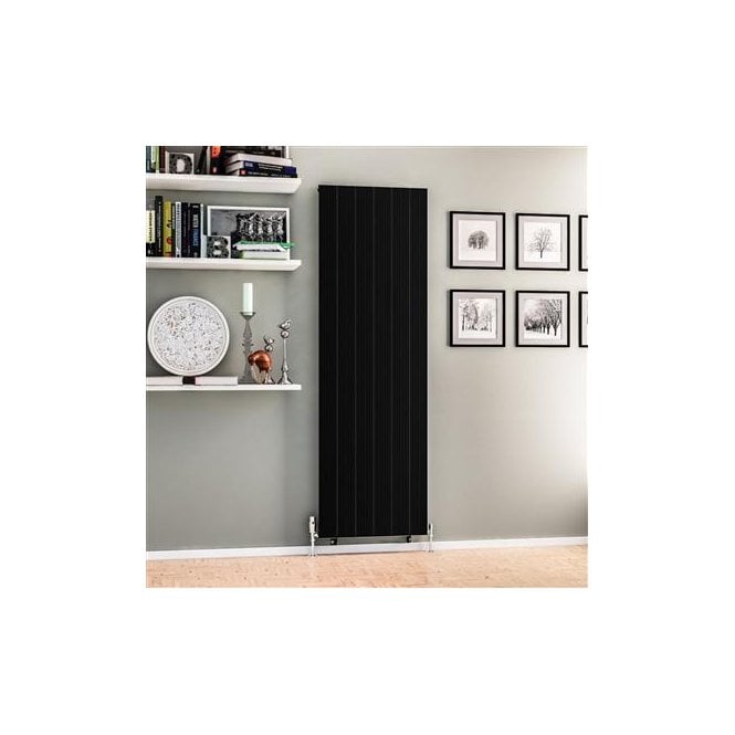 Eastbrook  Mersey 1800mm x 565mm Aluminium Radiator Matt Black   41.0462