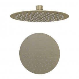 Eastbrook Modern Round Overhead Shower Head Brushed Brass   60.1022