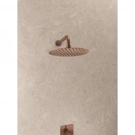 Eastbrook Modern Round Shower Head Brushed Bronze 60.2019