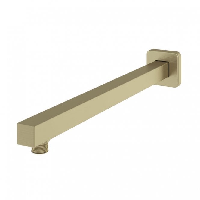 Eastbrook  Modern Square Fixed Overhead Shower Arm Brushed Brass   60.1041