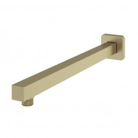 Eastbrook Modern Square Fixed Overhead Shower Arm Brushed Brass   60.1041