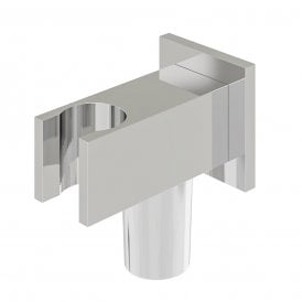 Eastbrook Modern Square Wall Elbow & Shower Handset Holder Chrome   60.1032