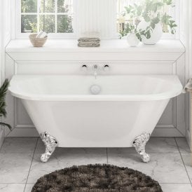 Eastbrook Mortlake 1500mm x 740 x 610mm Freestanding Bath White   33.0015