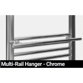 Eastbrook Multirail Straight Towel Hanger 300mm Chrome   101.0011