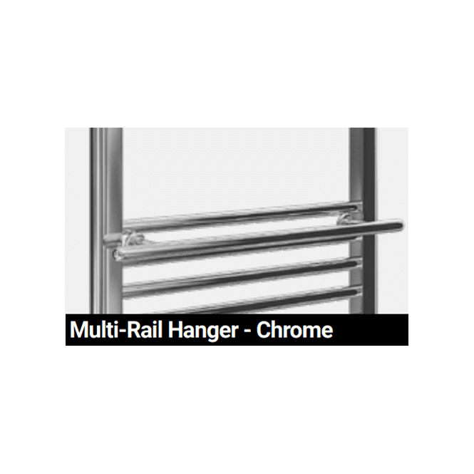 Eastbrook  Multirail Straight Towel Hanger 450mm Chrome   101.0017