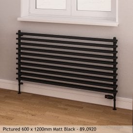 Eastbrook Murano 600mm x 1400mm Radiator Gloss White   89.0900