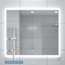 Eastbrook Pegella 500mm x 700mm x 45mm LED Mirror   40.0032