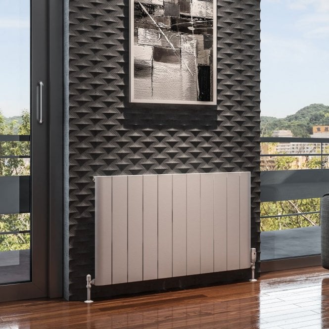 Eastbrook  Peretti 600mm x 1040mm Aluminium Radiator Matt White   86.0071