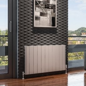 Eastbrook Peretti 600mm x 1040mm Aluminium Radiator Matt White   86.0071