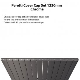 Eastbrook Peretti Cover Cap Set 1230mm Chrome   86.0131