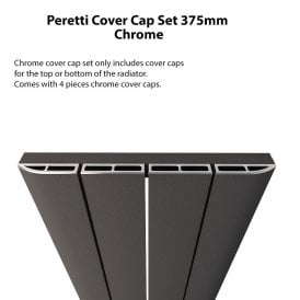 Eastbrook Peretti Cover Cap Set 375mm Chrome   86.0126