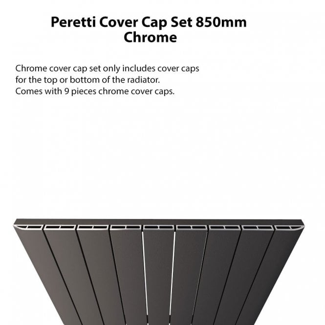 Eastbrook  Peretti Cover Cap Set 850mm Chrome   86.0129