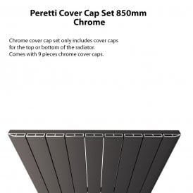 Eastbrook Peretti Cover Cap Set 850mm Chrome   86.0129