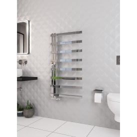 Eastbrook Platani 1150mm x 600mm Towel Rail Chrome   89.1355